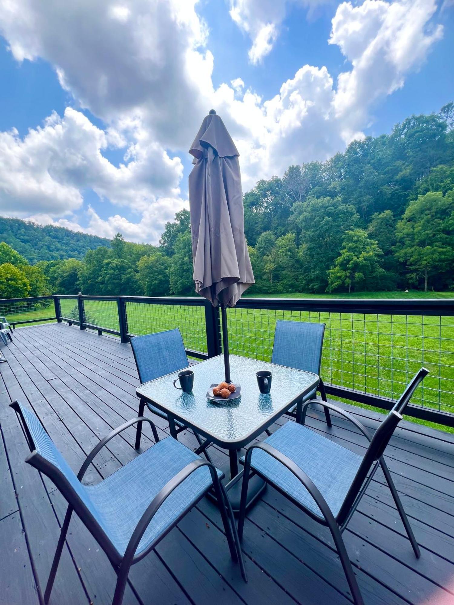 Firefly Fields 2-Acres With Guest House, Game Room, Mountain & River Views Sevierville Eksteriør bilde